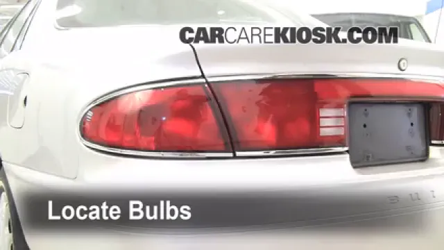 2004 Buick Century Custom 3.1L V6 Luces Luz trasera (reemplazar foco)